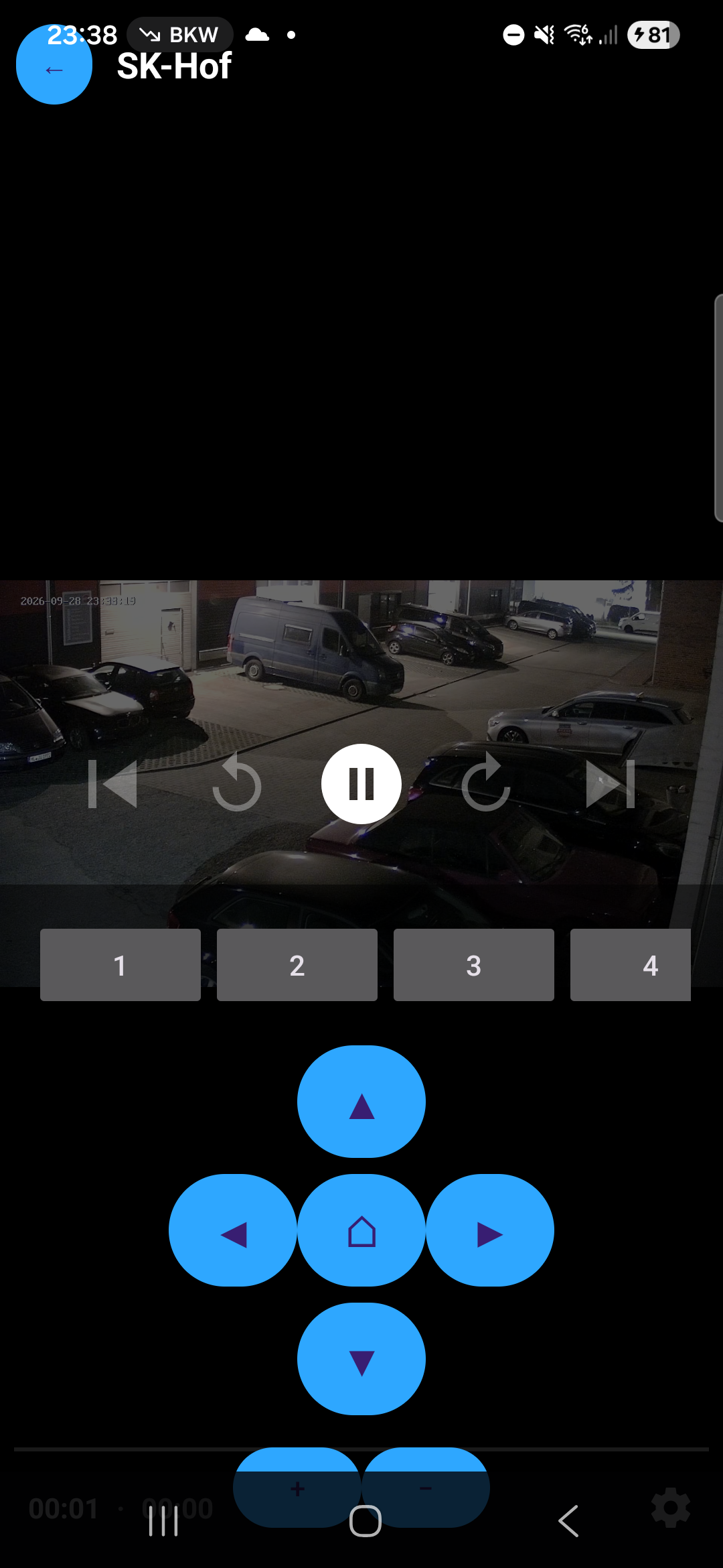 Smartys CamViewer SingleView mit PTZ-Steuerung